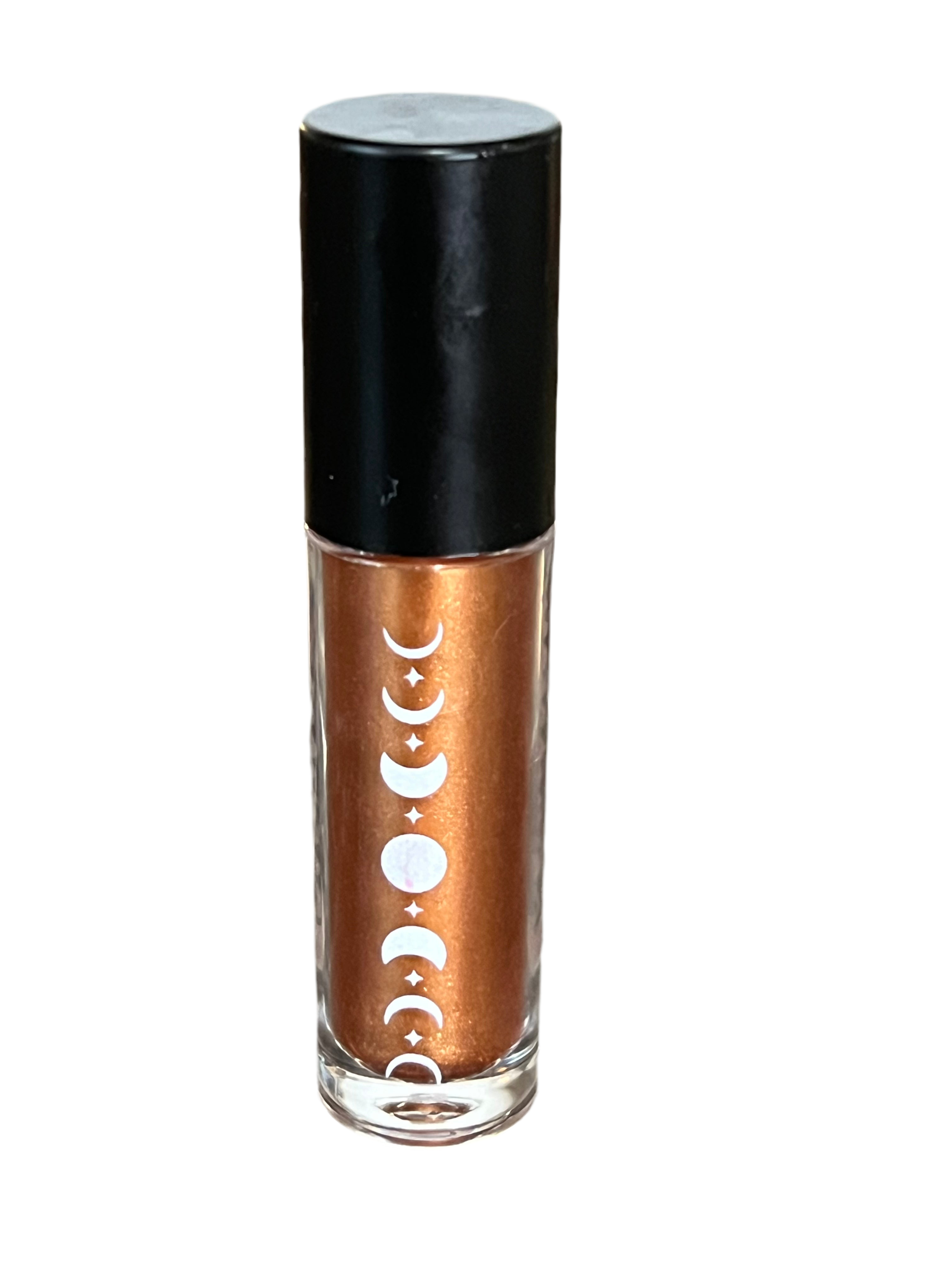 Creative - lip gloss hydrating metallic brown-1