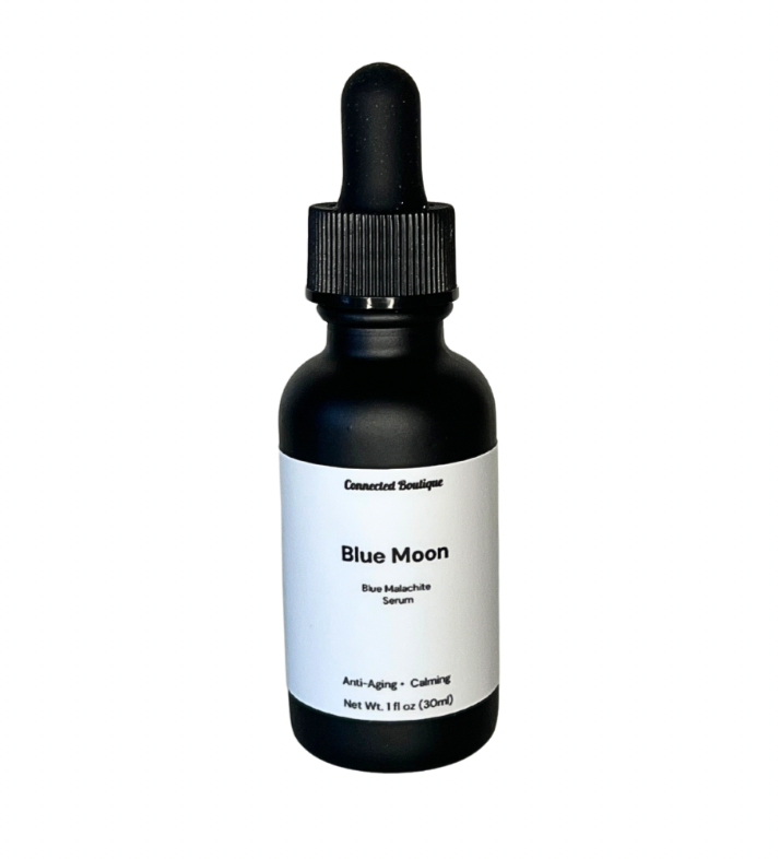 Blue Moon - Blue Malachite facial serum with collagen & hyaluronic acid-0