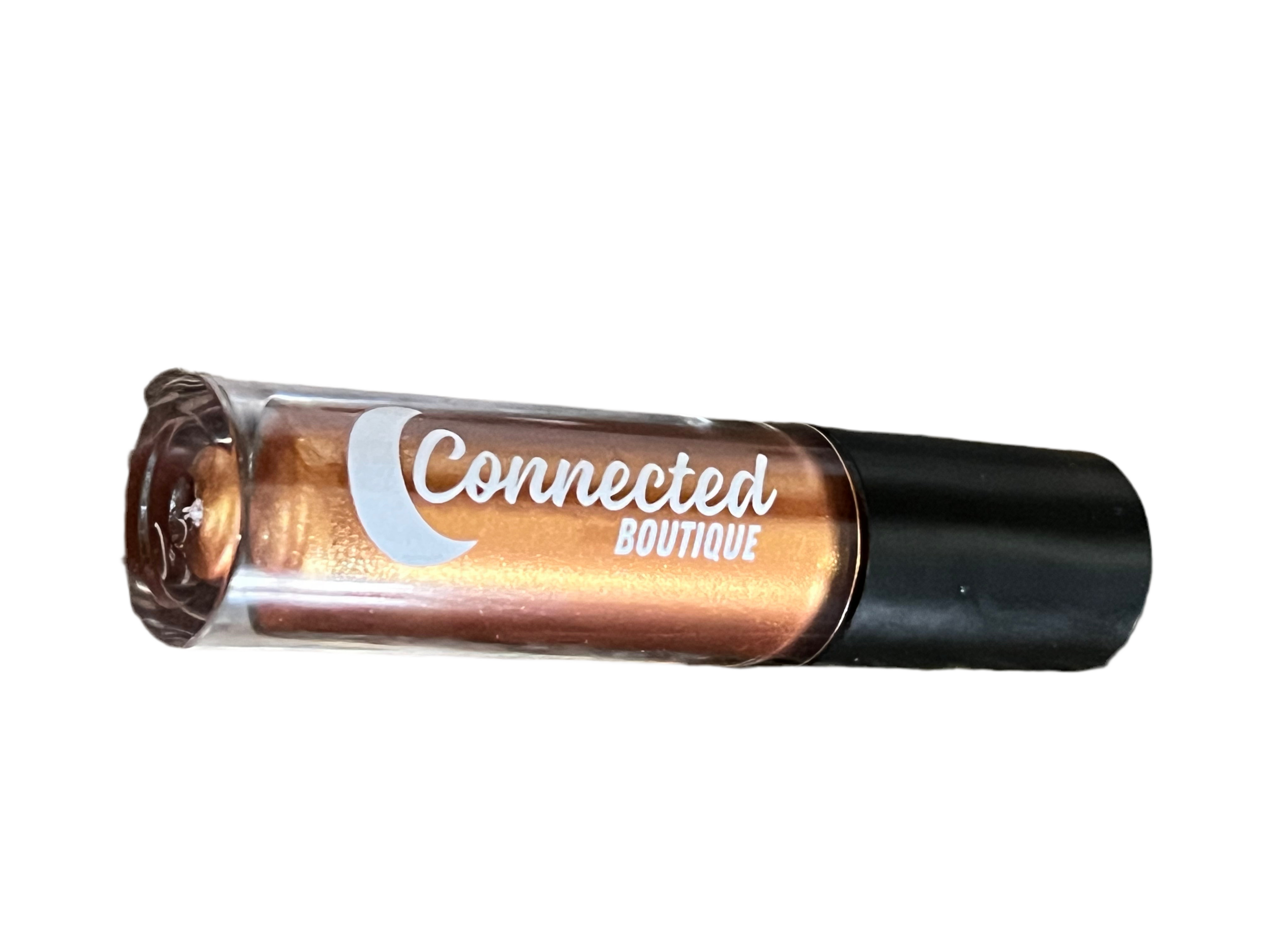 Creative - lip gloss hydrating metallic brown-3