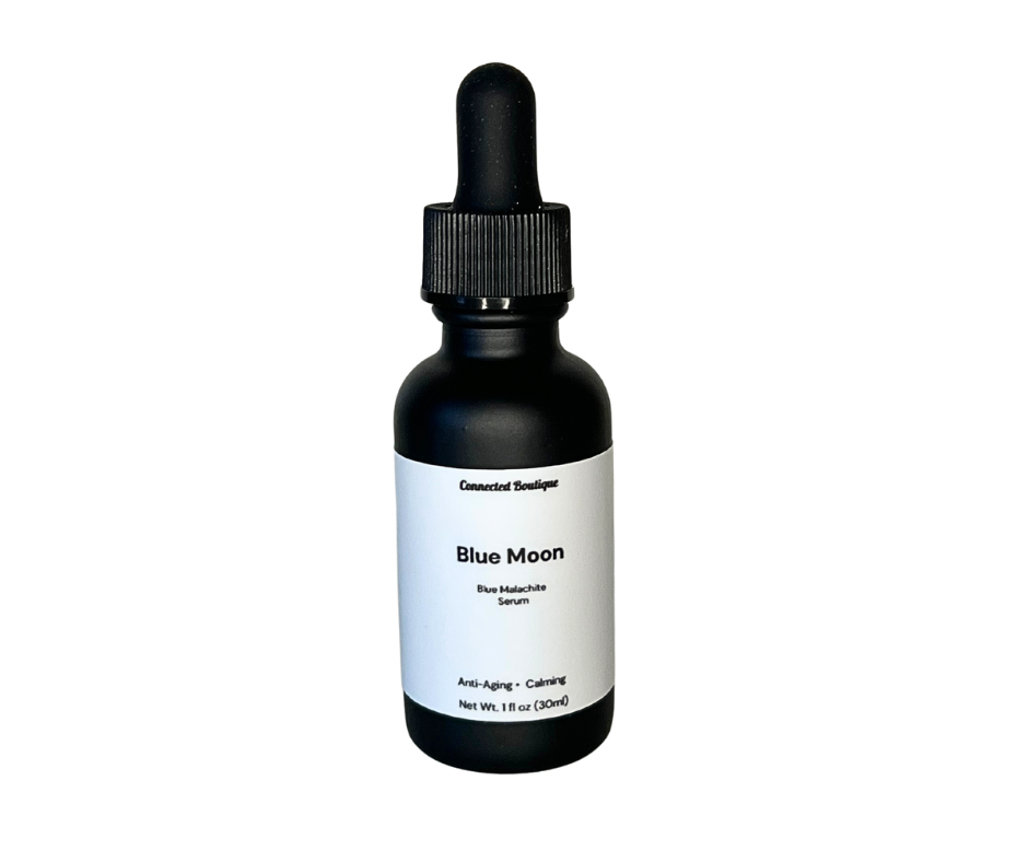 Blue Moon - Blue Malachite facial serum with collagen & hyaluronic acid-4