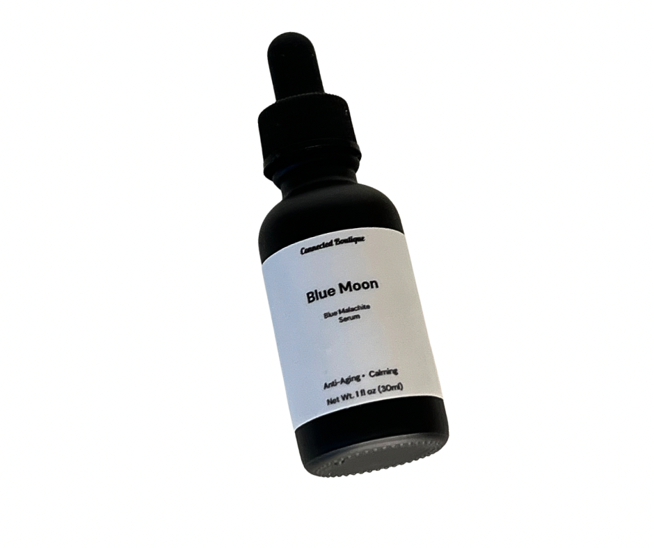Blue Moon - Blue Malachite facial serum with collagen & hyaluronic acid-3