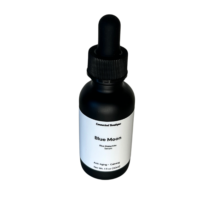 Blue Moon - Blue Malachite facial serum with collagen & hyaluronic acid-1